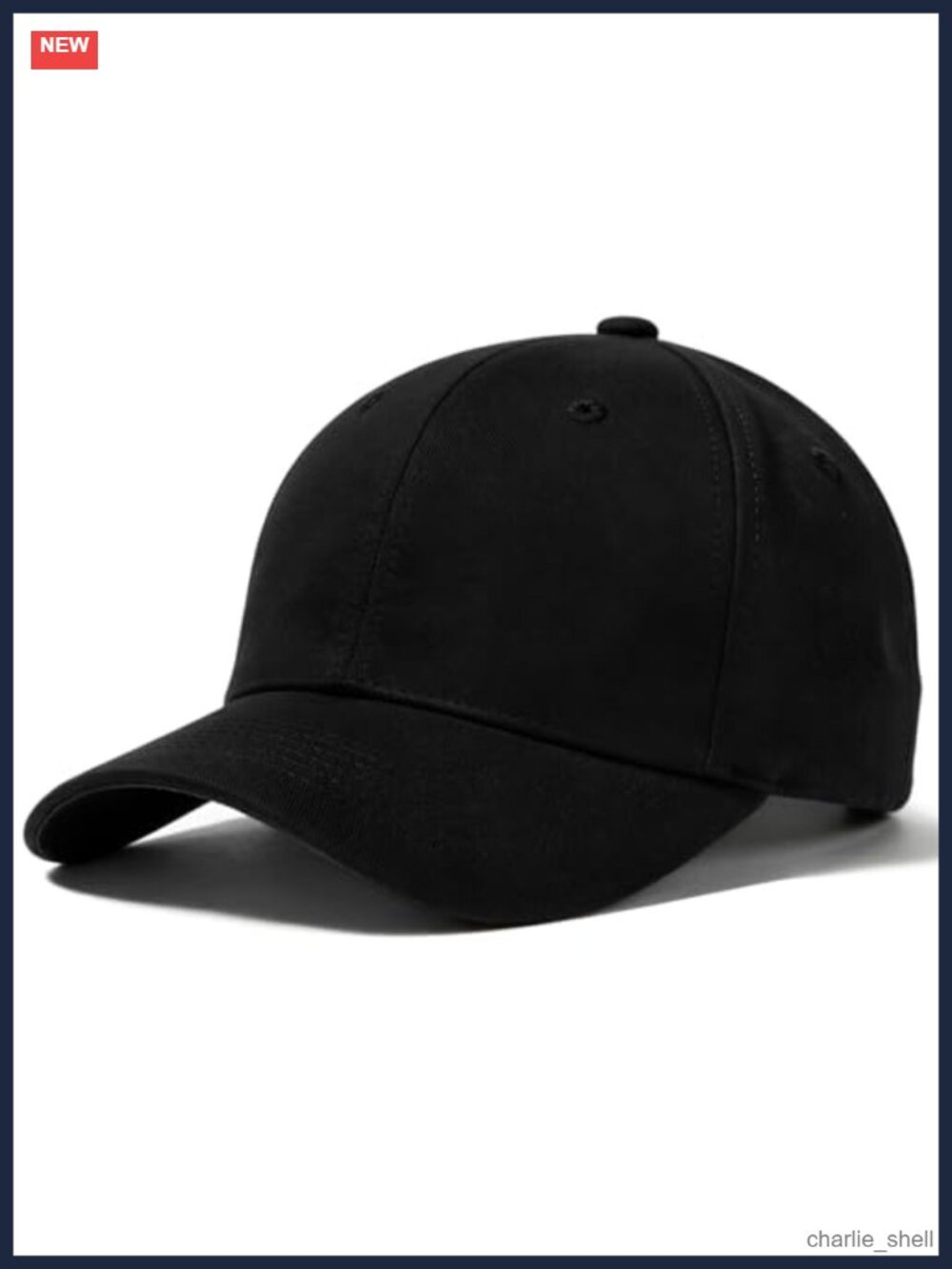 Vintage Low Profile Adjustable Baseball Cap Cotton Breathable Unisex Hat